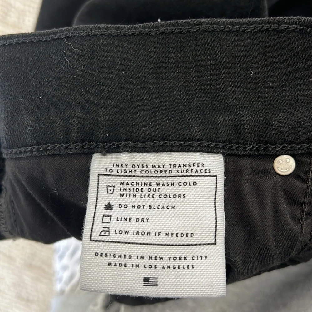 AYR Jeans, Black, Size 28 - Picture 5 of 5